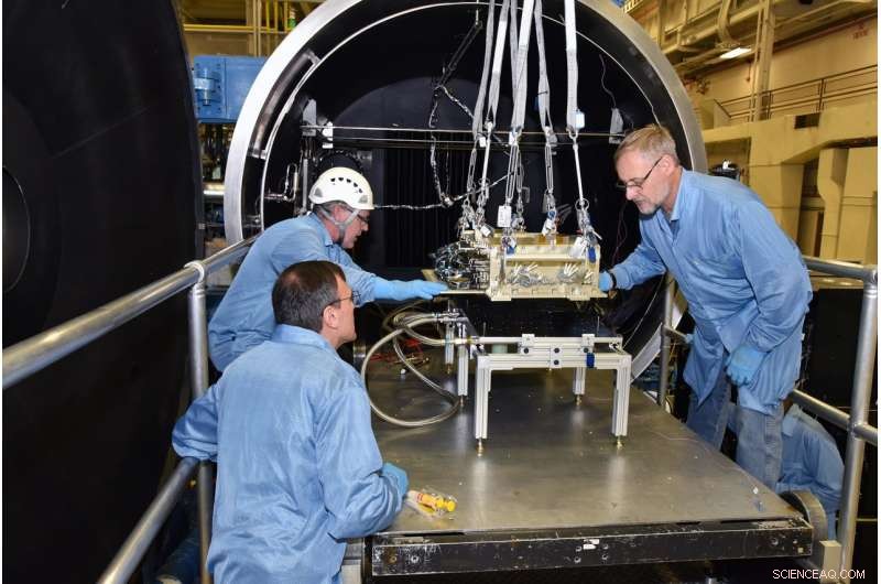 NASA s LCRD Payload Moves into Integration & Testing