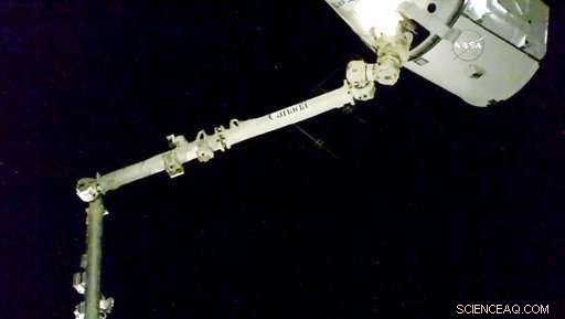 SpaceX Dragon Cargo Docking Completes at ISS