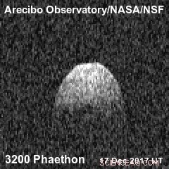 Arecibo Radar Provides New Images of Asteroid 3200 Phaethon