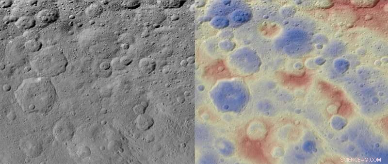 Kwanzaa Tholus on Dwarf Planet Ceres: NASA Image