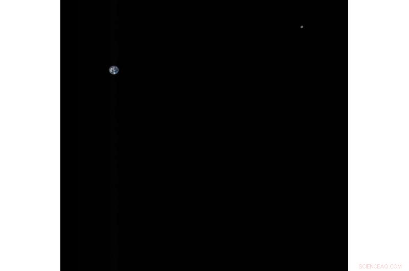 OSIRIS‑REx: Imaging Earth, Moon, and Asteroid Bennu