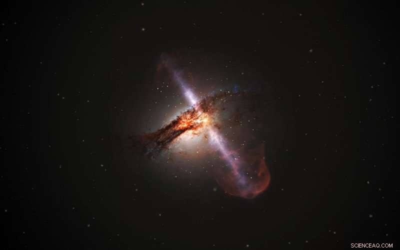 CU Boulder Team Captures Dual Bursts from a Supermassive Black Hole