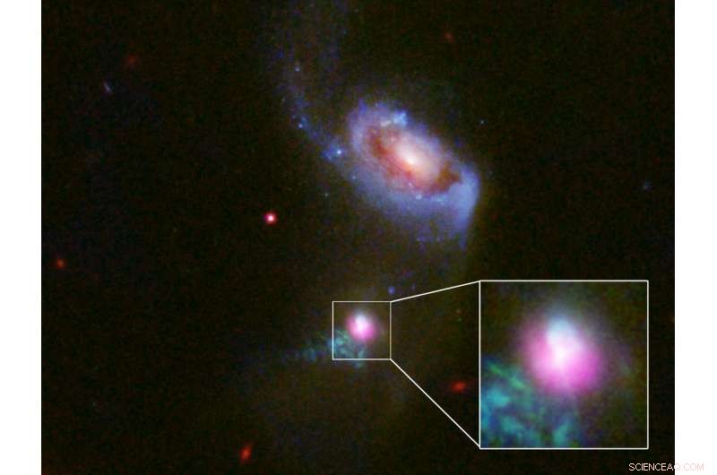 CU Boulder Team Captures Dual Bursts from a Supermassive Black Hole