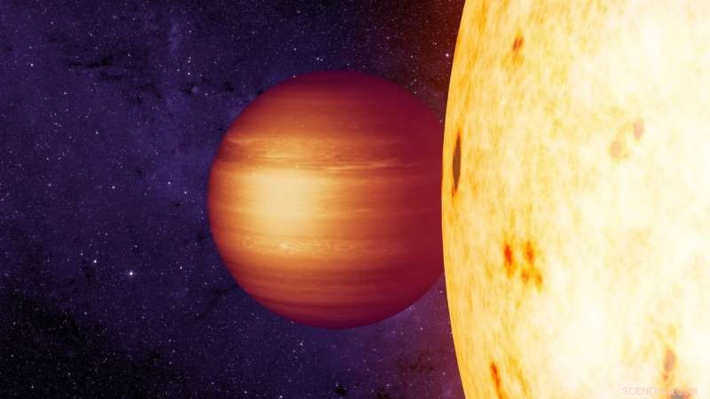 New Exoplanet Discovery Challenges Conventional Models of Giant Planet Atmospheres