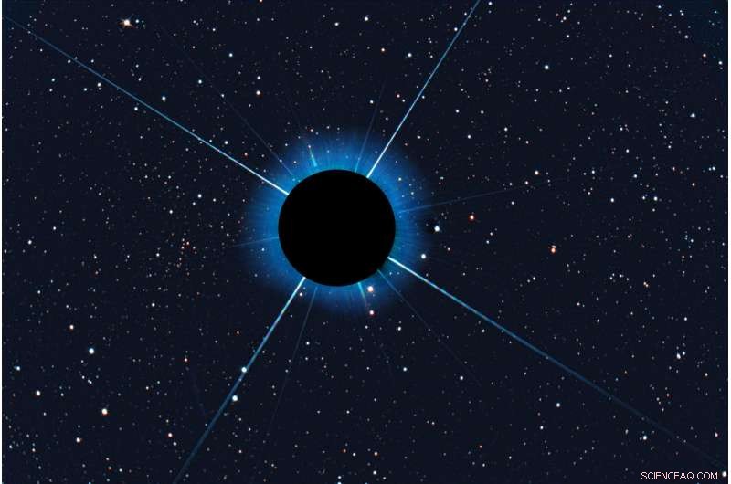 Obscured Sirius Illuminates Gaia 1 Star Cluster – Stunning Astronomical Image