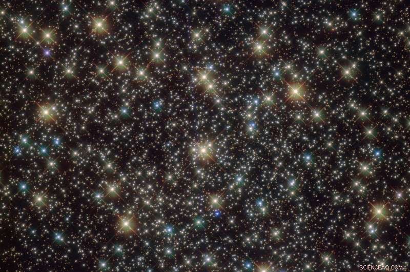 Hubble Unveils Ancient Star Cluster NGC 3201: A Glorious Display of Gravitational Binding