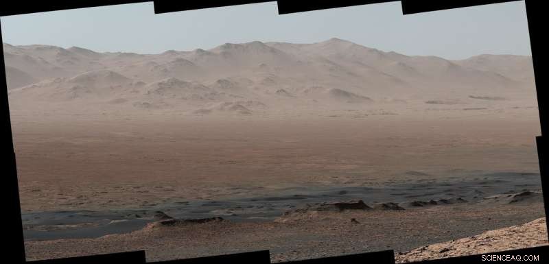 Curiosity Rover Captures Comprehensive View of Its Journey Across Gale Crater