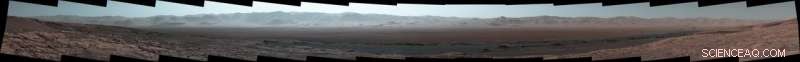Curiosity Rover Captures Comprehensive View of Its Journey Across Gale Crater