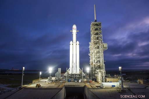 SpaceX s New Monster Rocket Set for First Test Flight