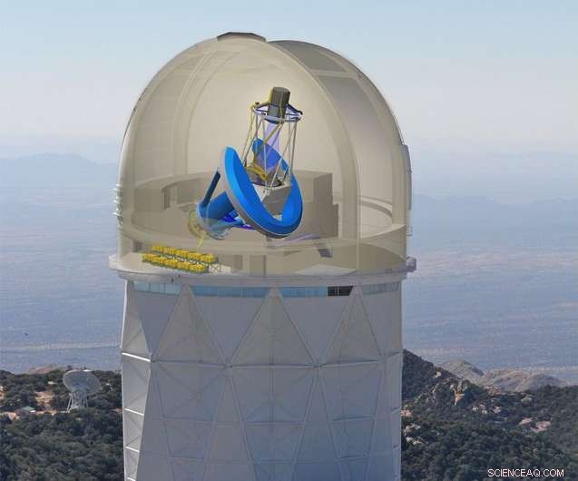 Kitt Peak Observatory Unveils Major Upgrade for the Mayall Telescope