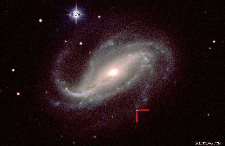 Amateur Astronomer Records First Light of Massive Supernova