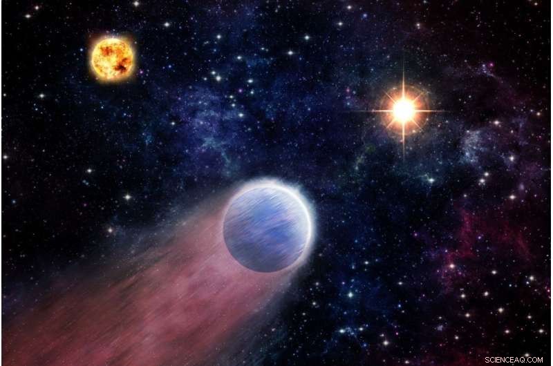 Supermassive Black Hole Flares Could Convert Mini-Neptune Exoplanets into Rocky Worlds