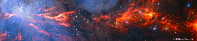 ALMA Uncovers the Complex Inner Structure of a Stellar Nursery
