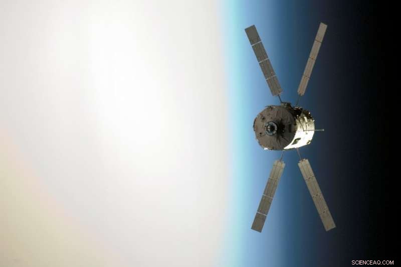 ESA’s First Automated Transfer Vehicle: A Historic Image