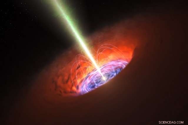 Researchers Observe Radio Echoes from a Black Hole Consuming a Star