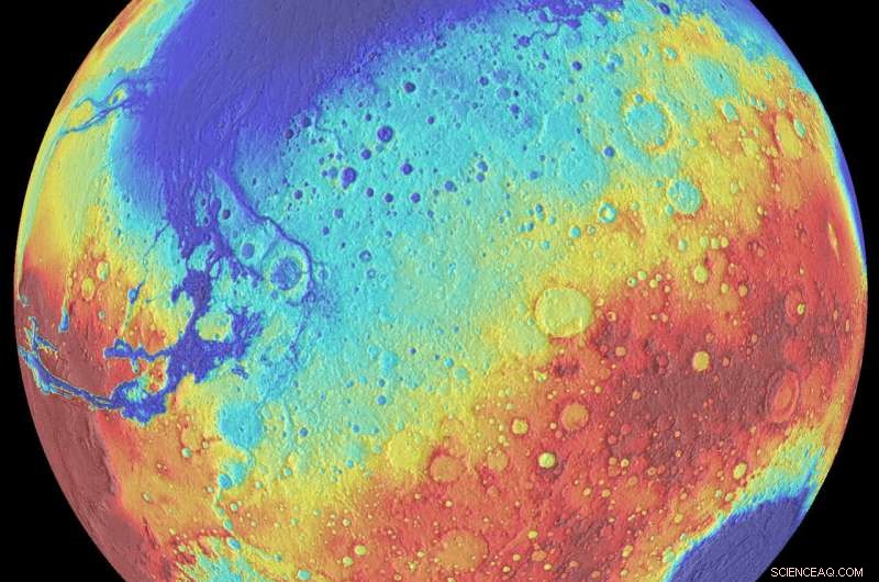 Massive Impacts Reveal Rare Metals on Mars and Earth