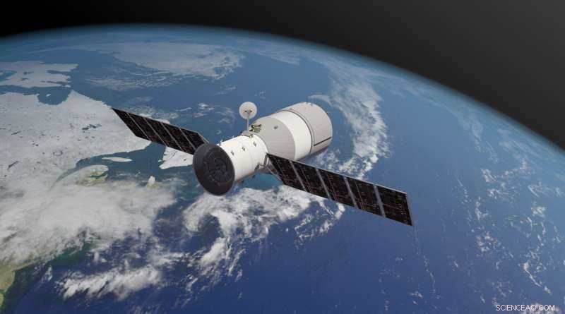 Who Is Liable When China’s Crashing Tiangong-1 Debris Hits Earth?