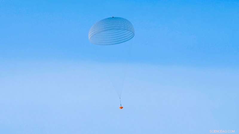 ExoMars Parachute Breakthrough: First Successful Test of the Largest Mars Mission Deployable
