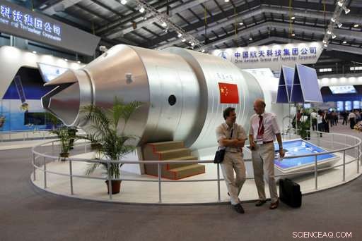 China s Retired Tiangong-1 Space Lab Heads for Earth Re-Entry