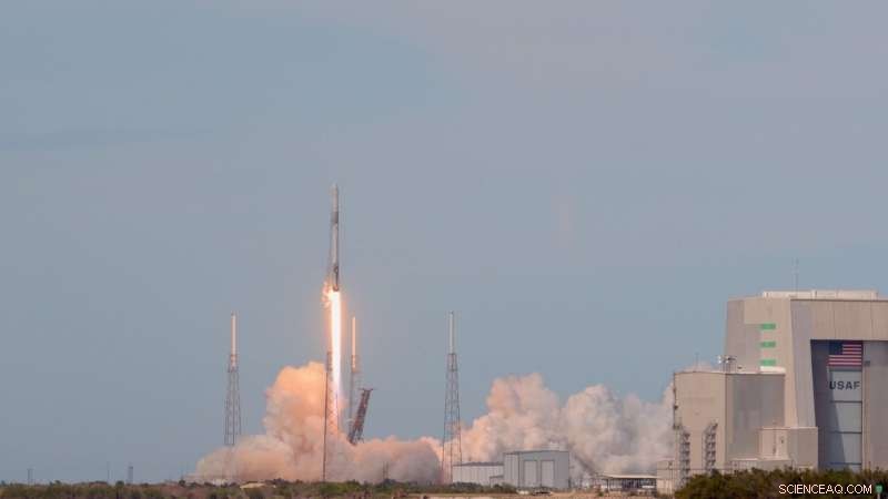 Dragon Cargo Vehicle Launches to ISS with ESA s Atmosphere‑Space Monitor