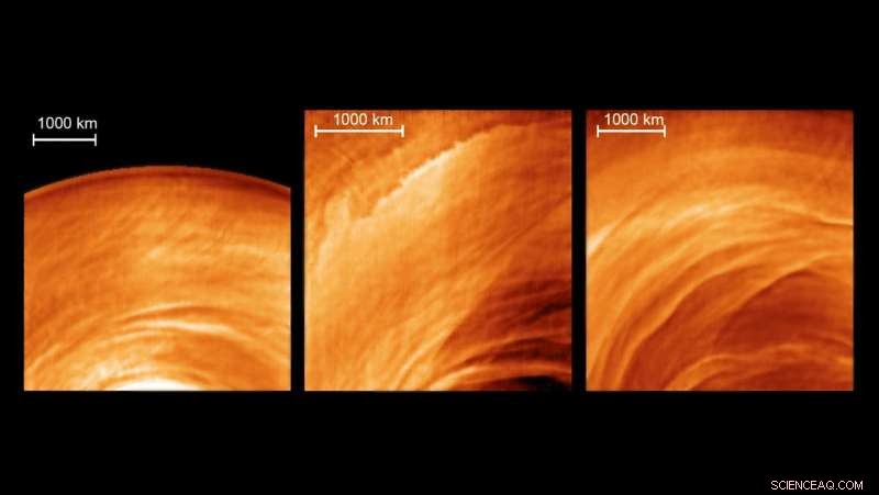 Venus Revealed: Dynamic Cloud Winds Captured in New Image
