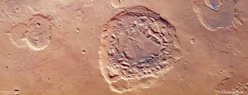 Is Ismenia Patera on Mars a Crater or a Supervolcano?
