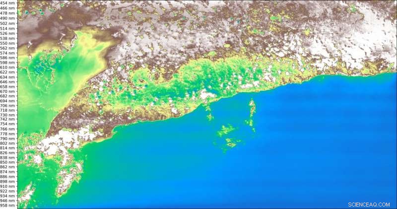 First Light: HyperScout CubeSat Captures Cuba s Southern Coast