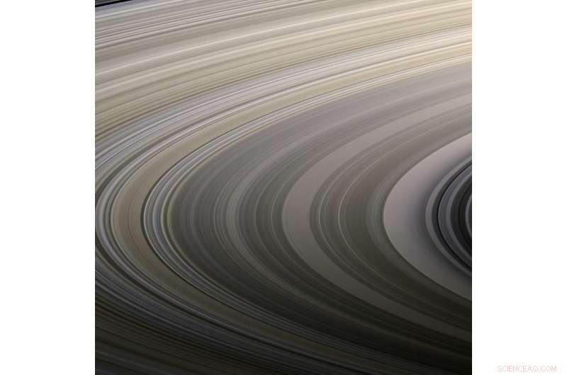 Saturn s Rings: A Colorful Perspective from NASA s Cassini