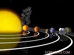 Seven TRAPPIST‑1 Planets Could Hold More Water Than Earth, Study Finds