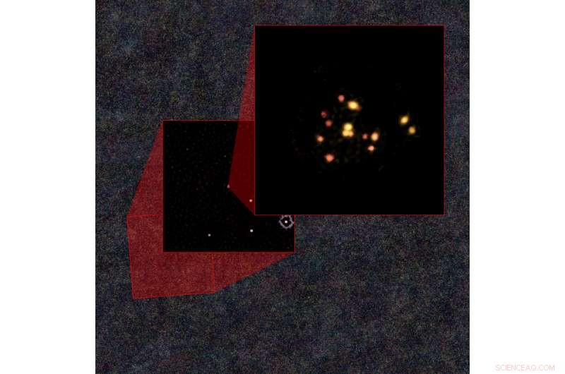 Astronomers Witness Cosmic Collision of 14 Galaxies