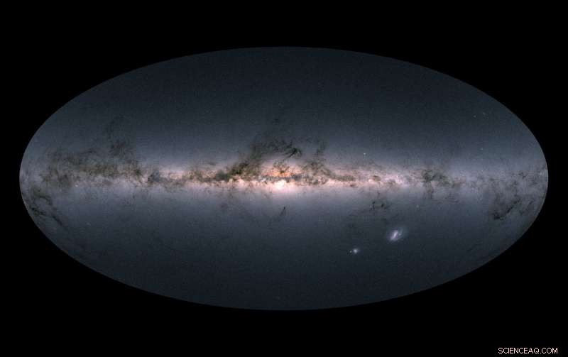 Gaia Unveils the Most Detailed Map of the Milky Way and Neighboring Galaxies