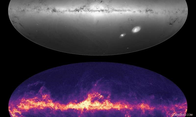 Gaia Unveils the Most Detailed Map of the Milky Way and Neighboring Galaxies