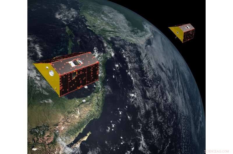 Twin Spacecraft to Measure Earth s Shifting Water Levels