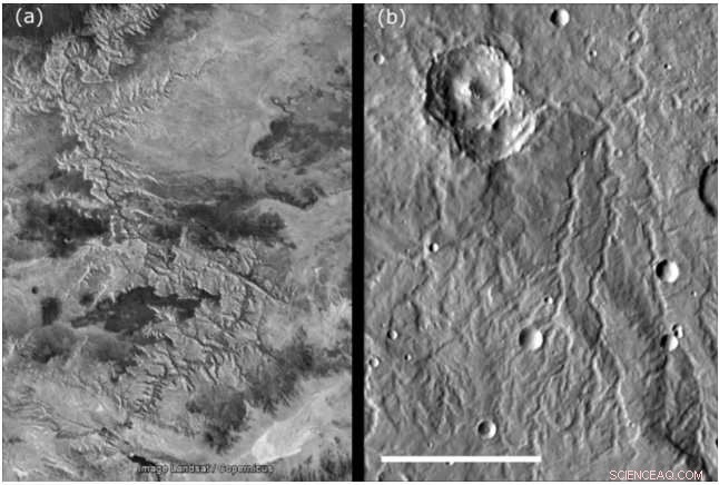 New Study Reimagines Early Mars as Warm Desert with Periodic Rain