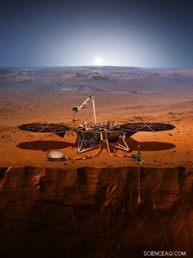 NASA Deploys Robotic Geologist to Drill Deep into Mars