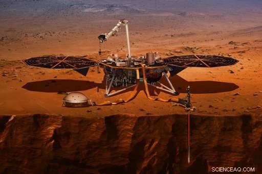 NASA Deploys Robotic Geologist to Drill Deep into Mars