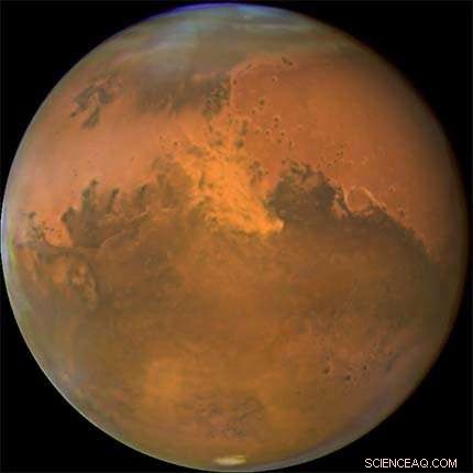 New Study Reveals How Orbital Instability Stunted Mars  Growth