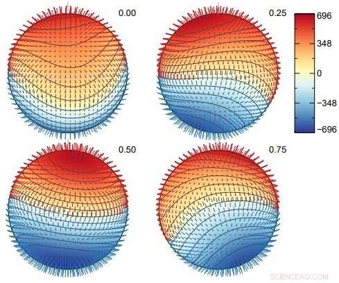 First Early-Type Magnetic Star Found in an Eclipsing Binary System
