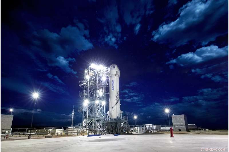 NASA Tests Emerging Microgap Cooling on Blue Origin’s New Shepard