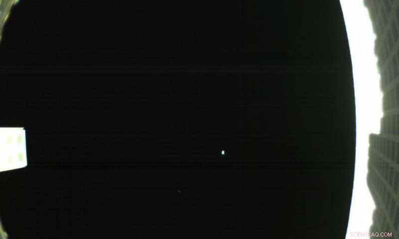 NASA’s MarCO CubeSat Captures Earth as a Pale Blue Dot