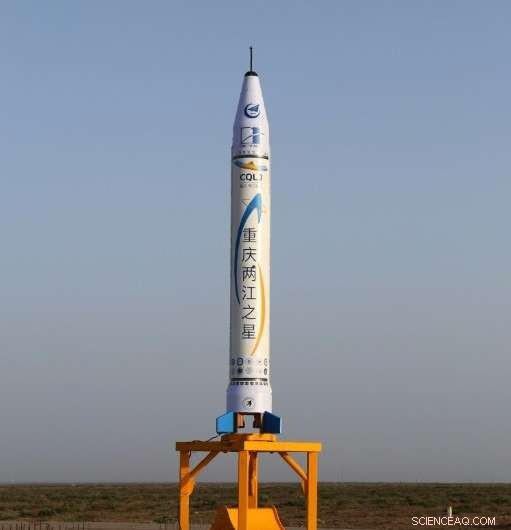 OneSpace Makes History: China’s First Private Rocket Launches to Space