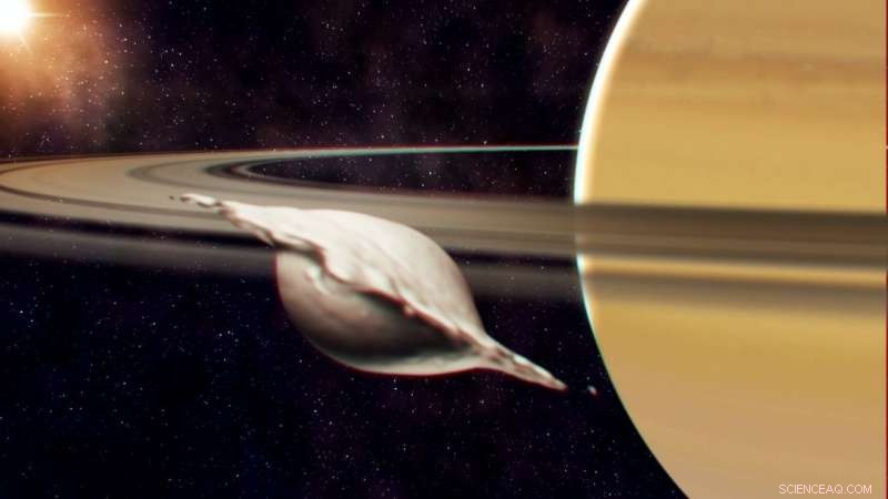 New Study Uncovers the History of Saturn’s Small Inner Moons