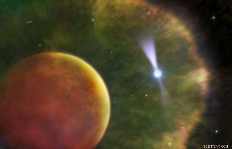 Astronomers Capture Unprecedented Detail of 6,500‑Light‑Year Pulsar PSR B1957+20