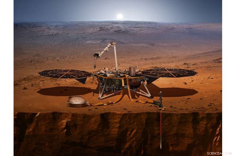 Advanced Simulations for NASA s Mars InSight Lander Mission