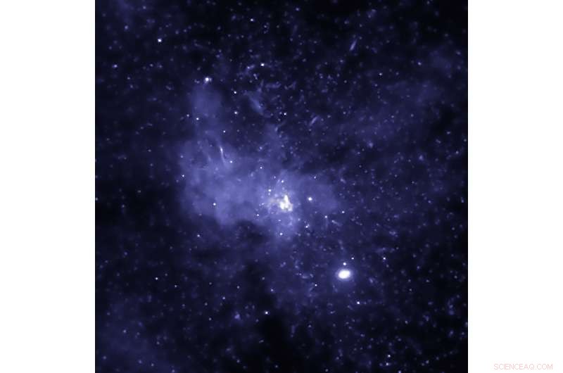 New Milky Way Image Reveals Thousands of Black Holes Near Galactic Center