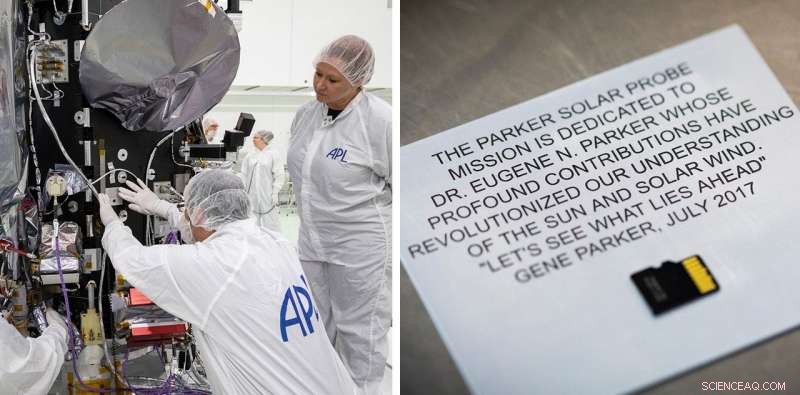 Parker Solar Probe to Carry Names of Over One Million People on Its Historic Journey to the Sun