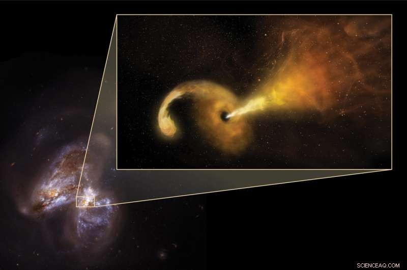 Astronomers Witness Distant Star’s Demise by Supermassive Black Hole