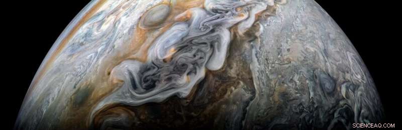 Jupiter’s Intense Storms: A Close‑Up of Its North Temperate Belt
