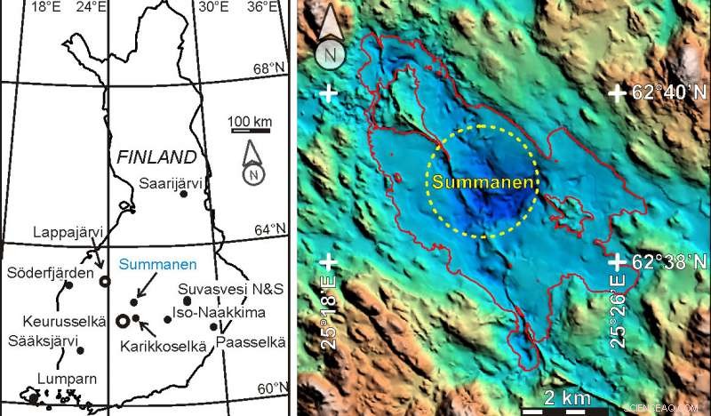 New Twelfth Impact Crater Identified in Central Finland