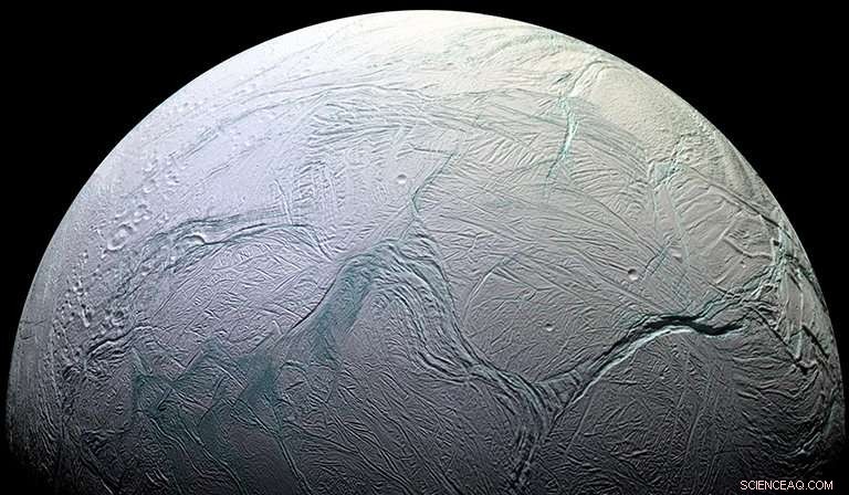 Cassini Data Reveals Complex Organic Molecules Ejected from Enceladus